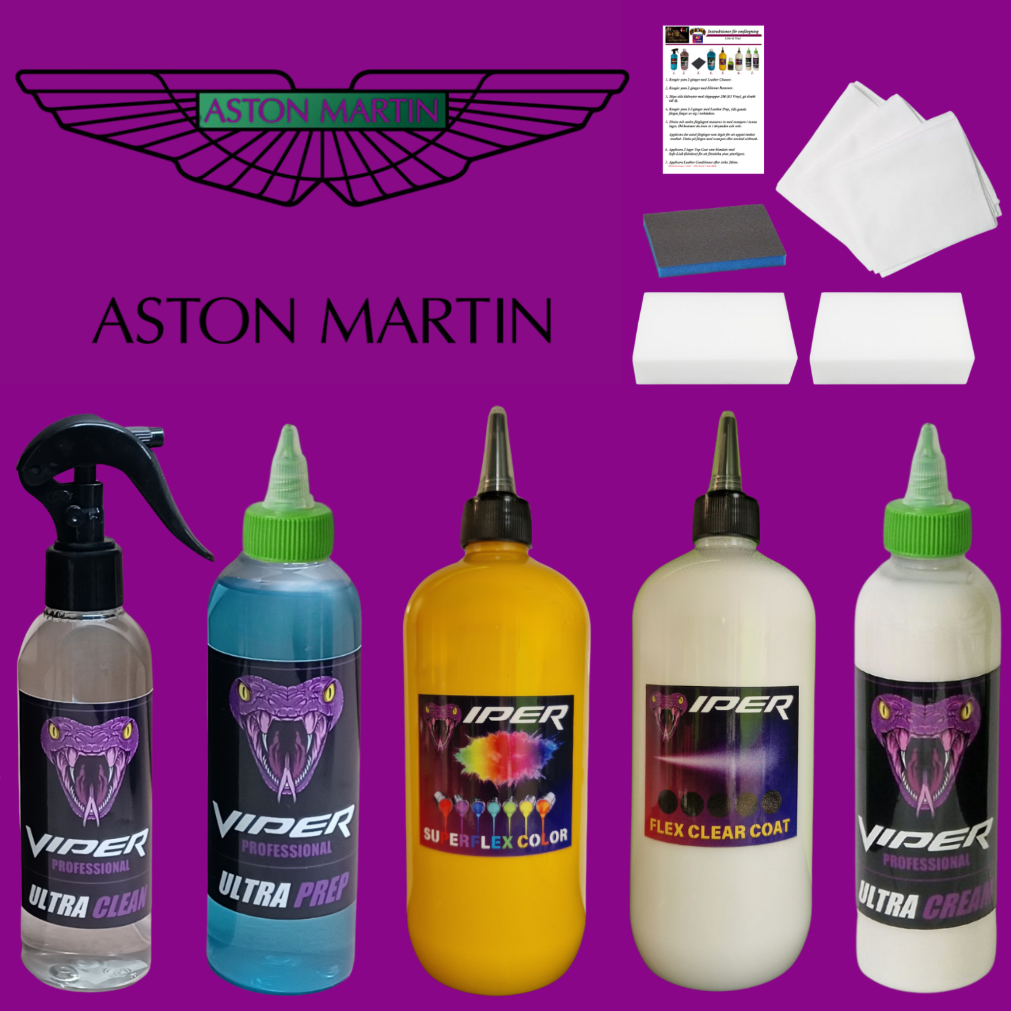 Aston Martin - Infärgningskit