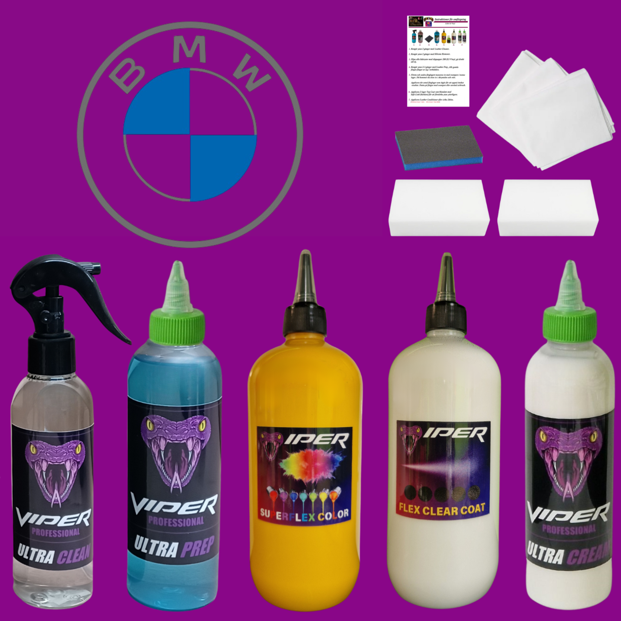 BMW - Infärgningskit