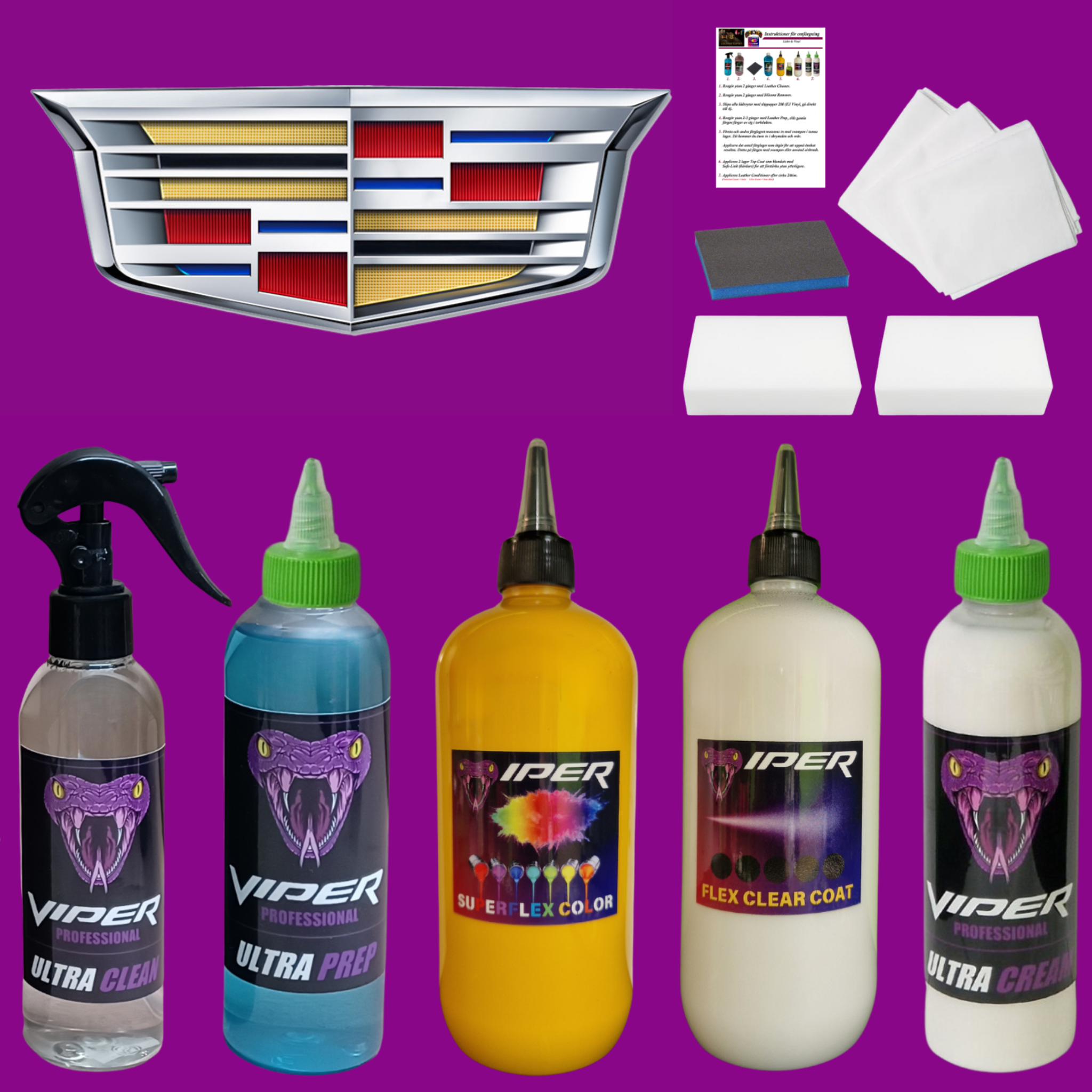 Cadillac - Infärgningskit