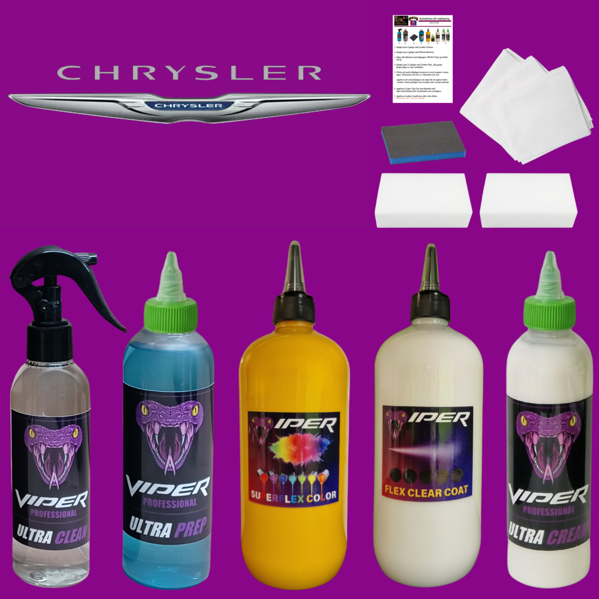 Chrysler - Infärgningskit