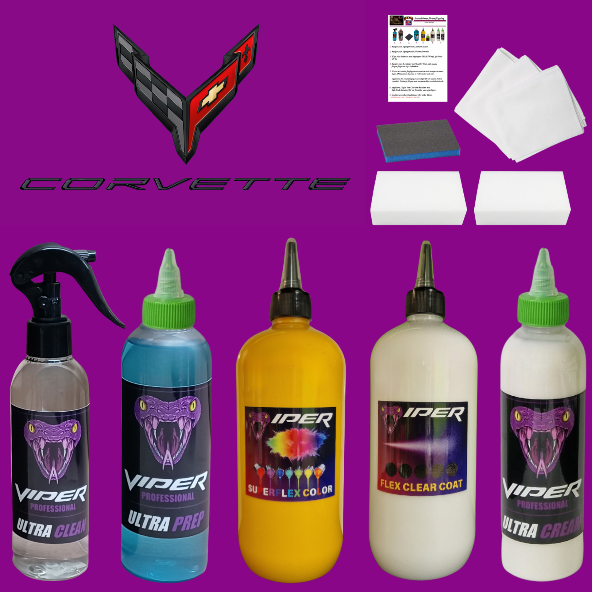 Corvette - Infärgningskit