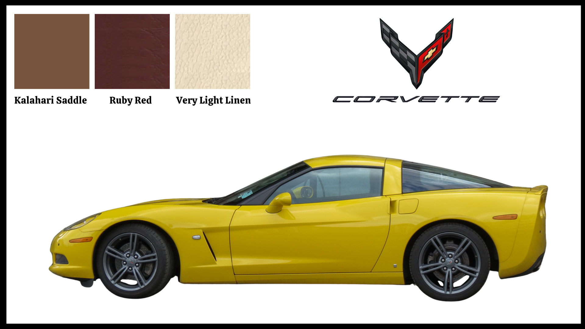 Corvette - Läder & Vinylfärg