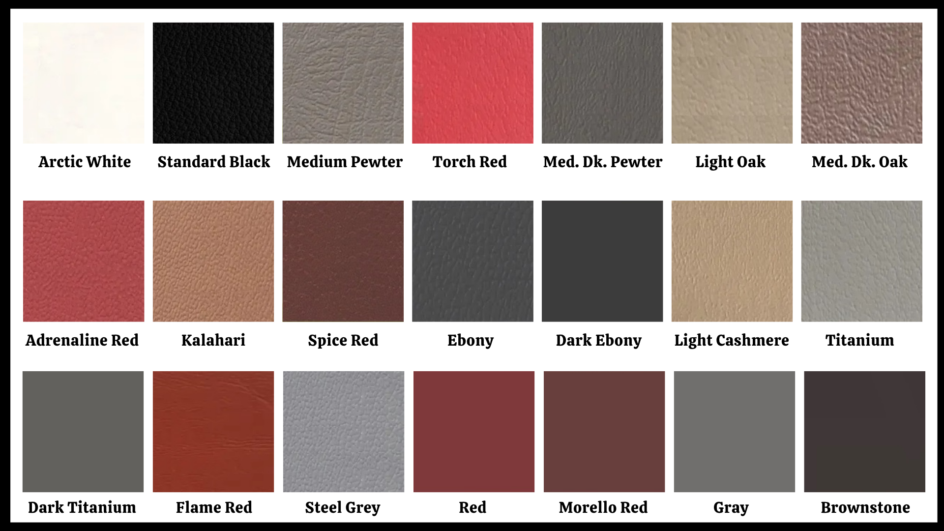 Corvette - Läder & Vinylfärg