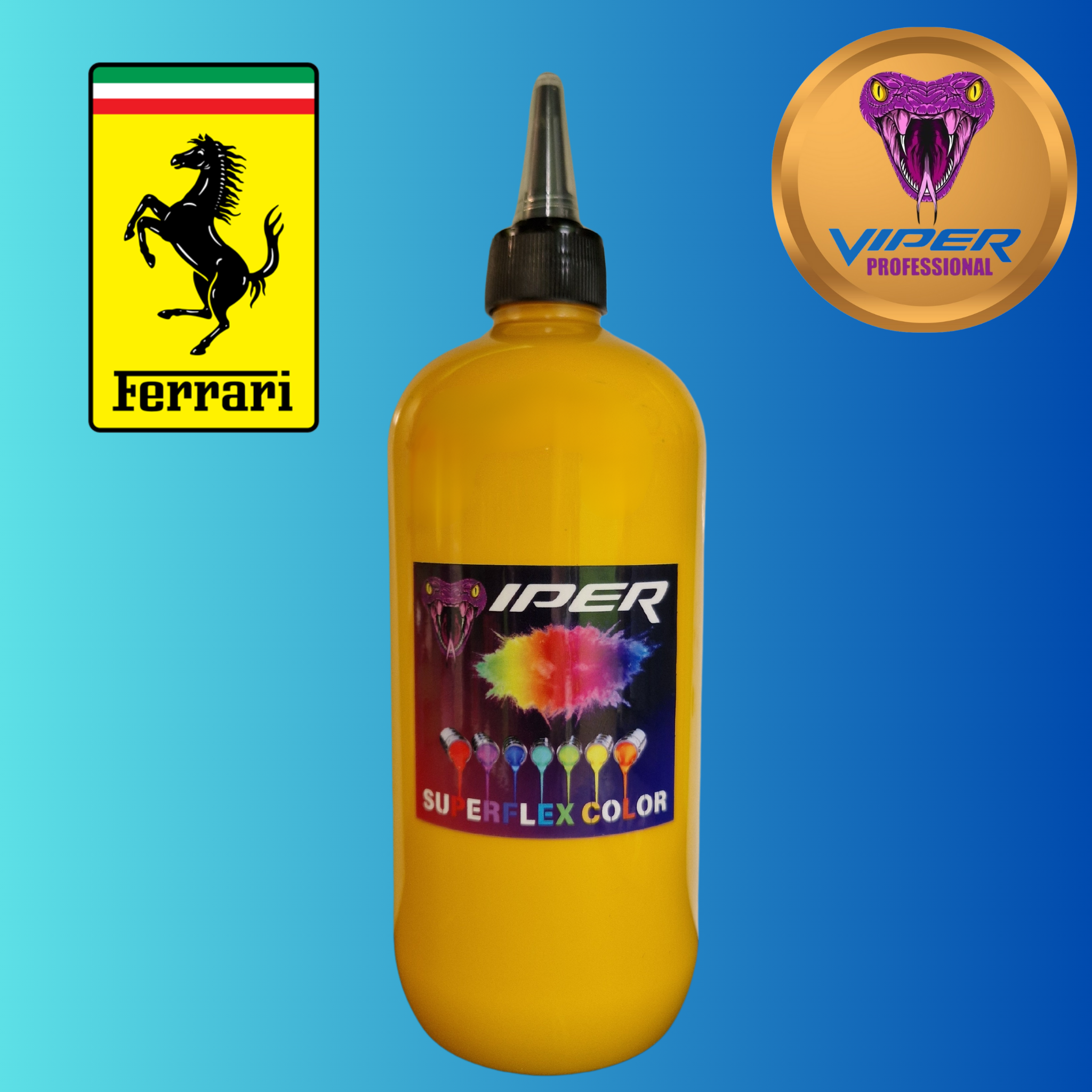 Ferrari - Läder & Vinylfärg