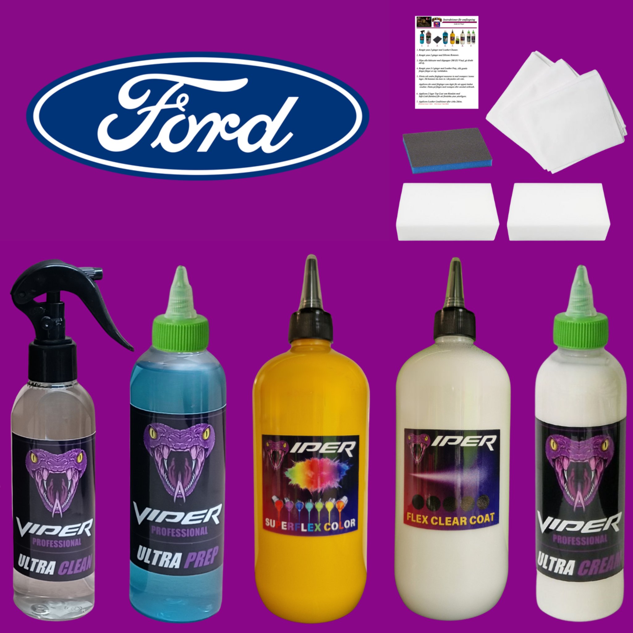 Ford - Infärgningskit