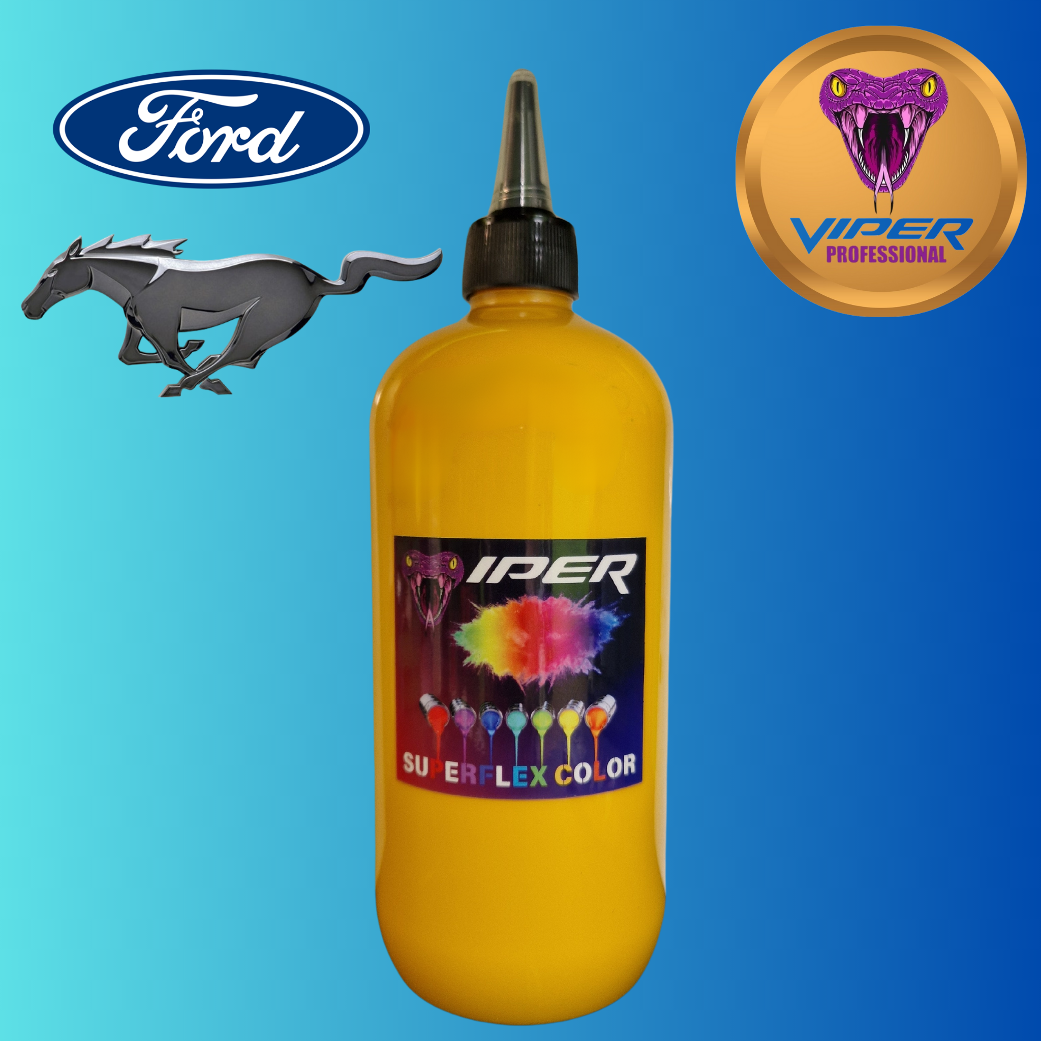 Ford Mustang - Läder & Vinylfärg