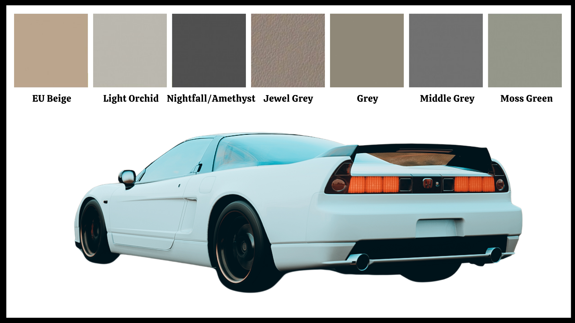 Honda - Infärgningskit