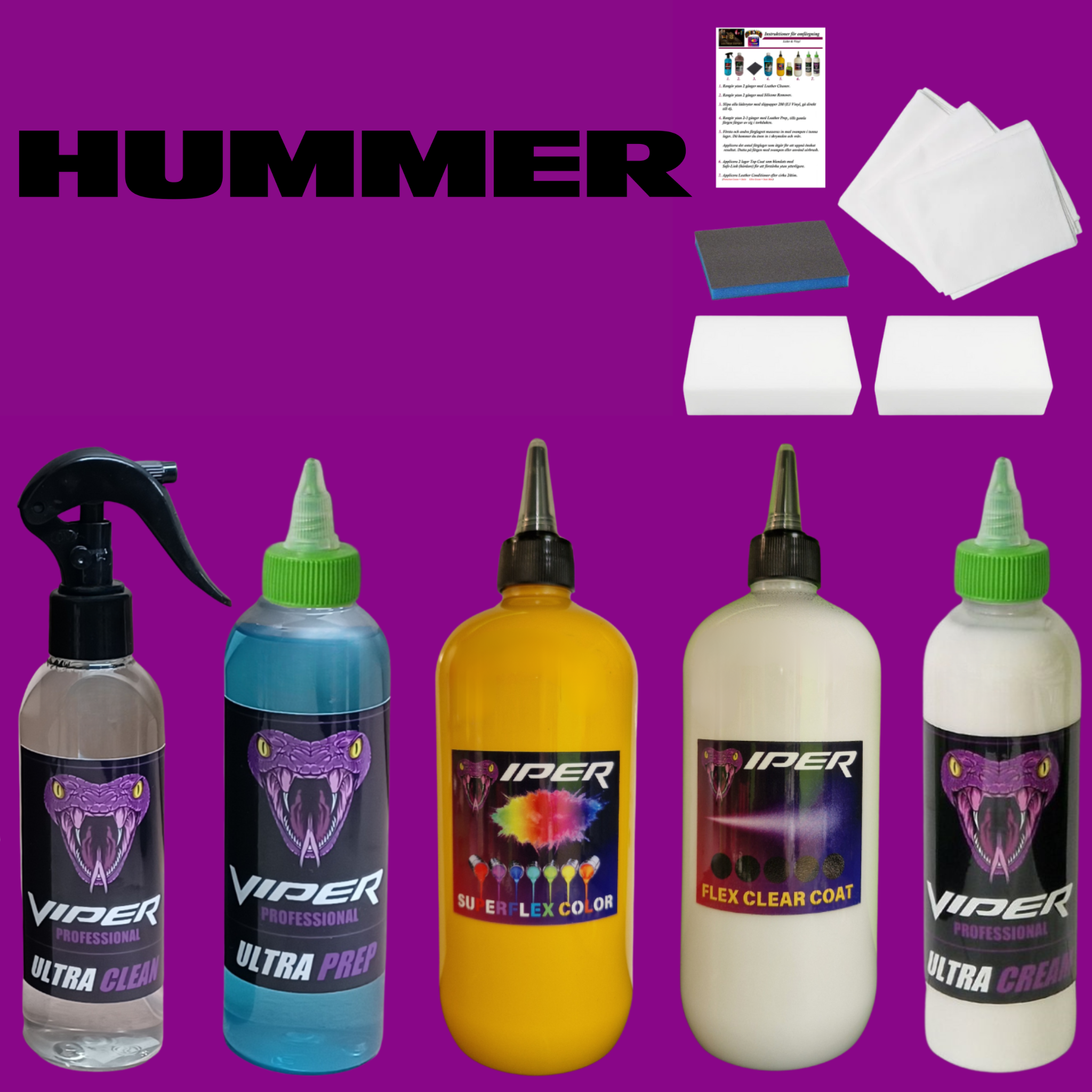 Hummer - Infärgningskit