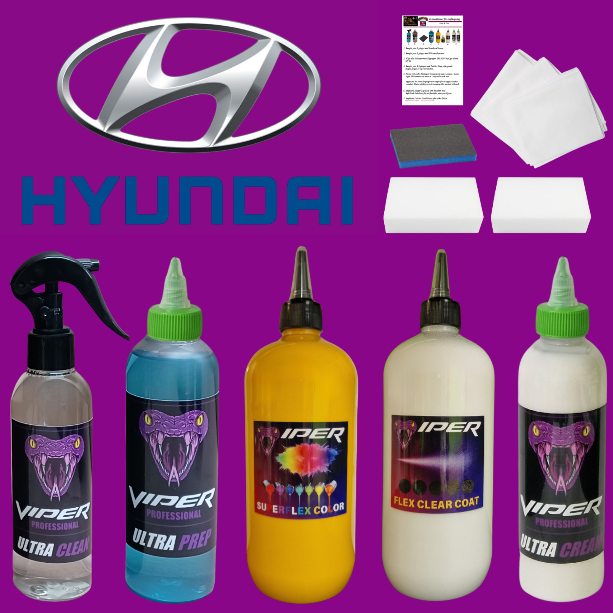 Hyundai - Infärgningskit