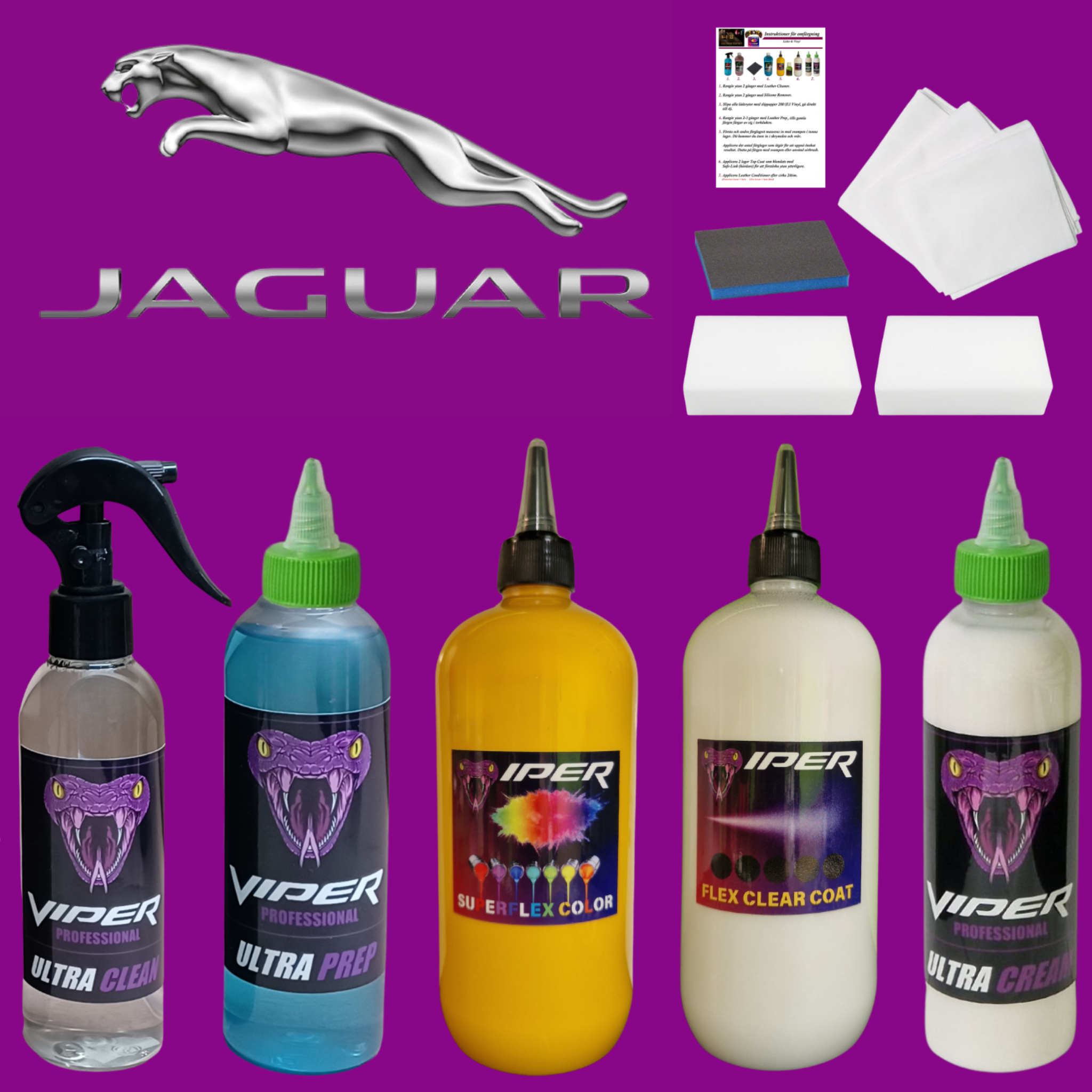 Jaguar - Infärgningskit