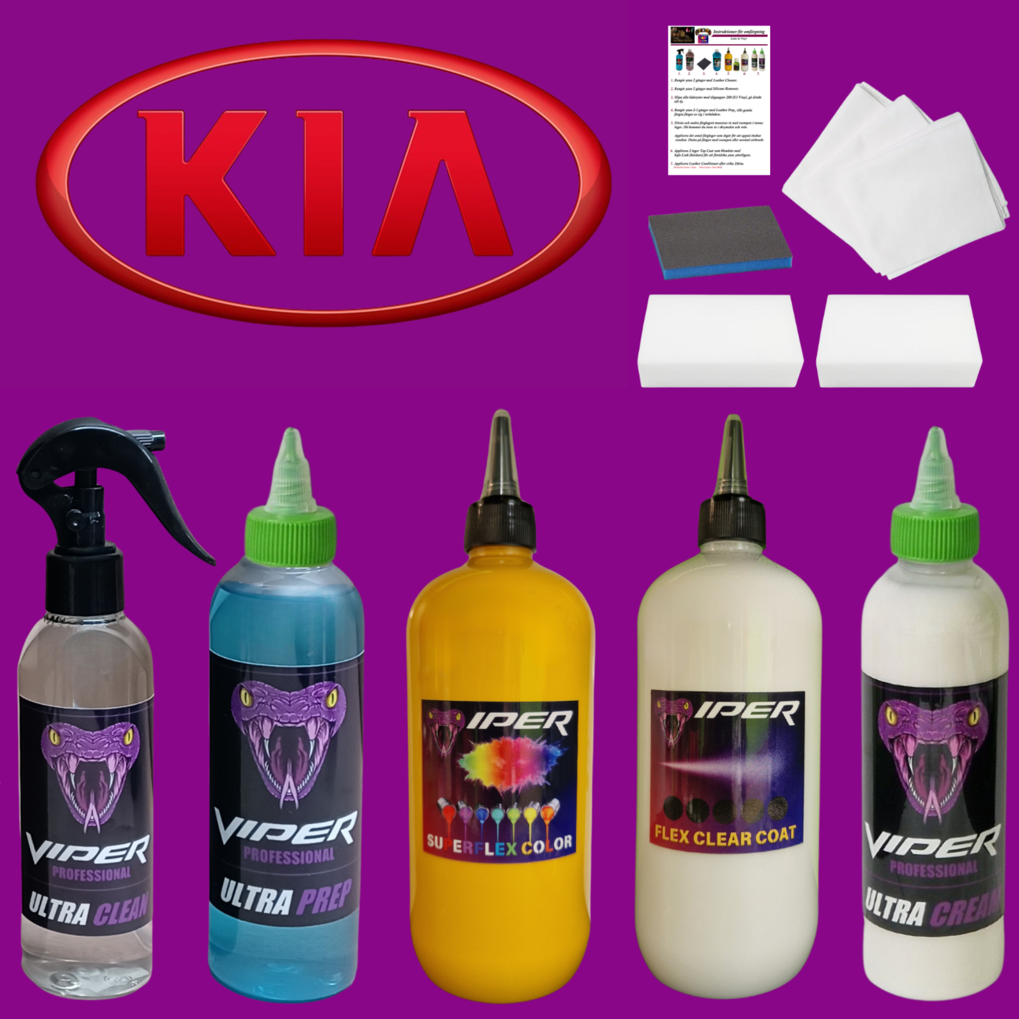 Kia - Infärgningskit