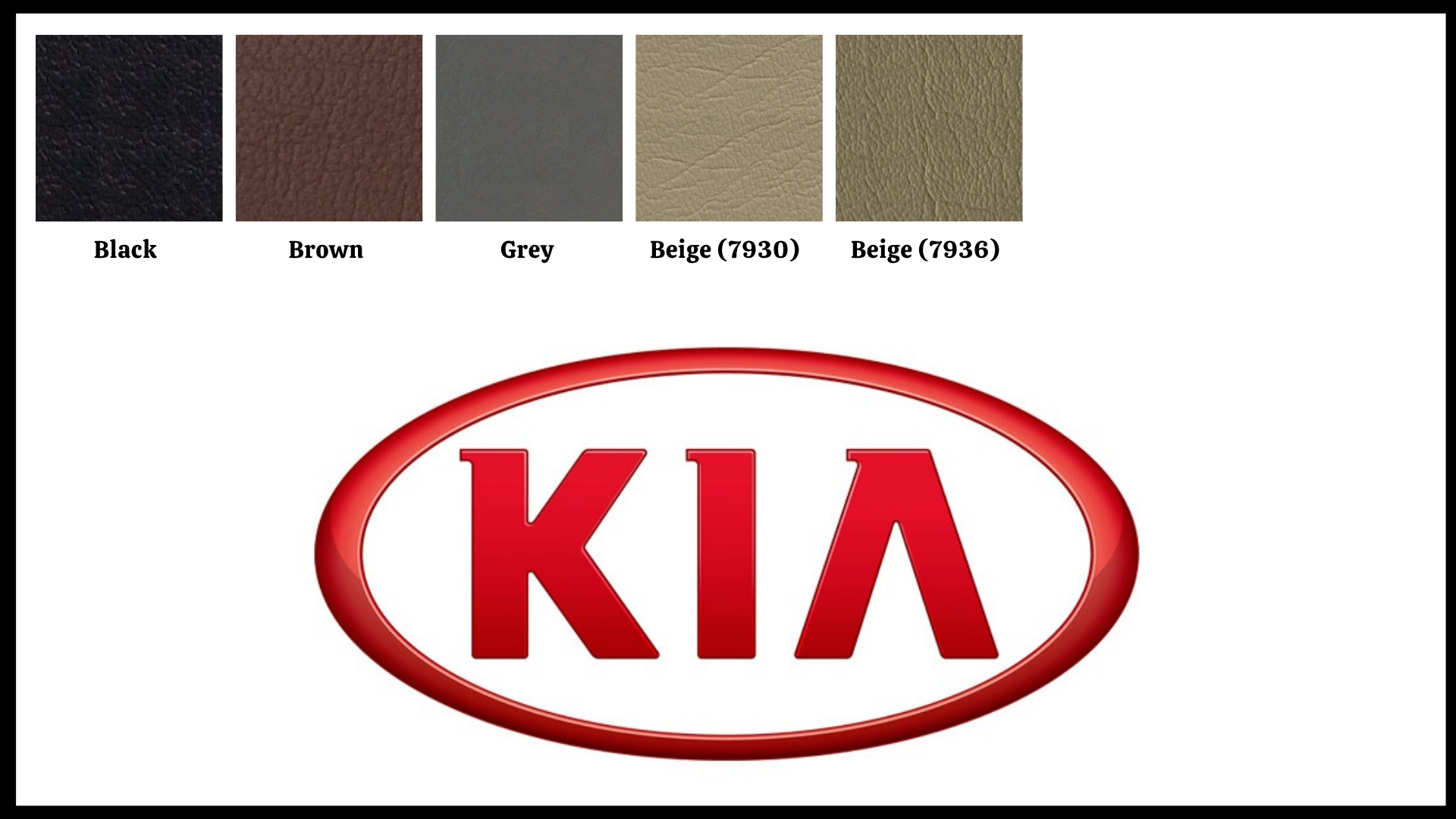 Kia - Infärgningskit