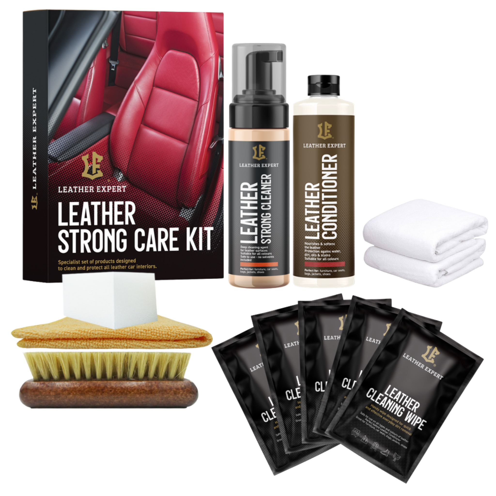 Läder & Vinylvårdskit Premium