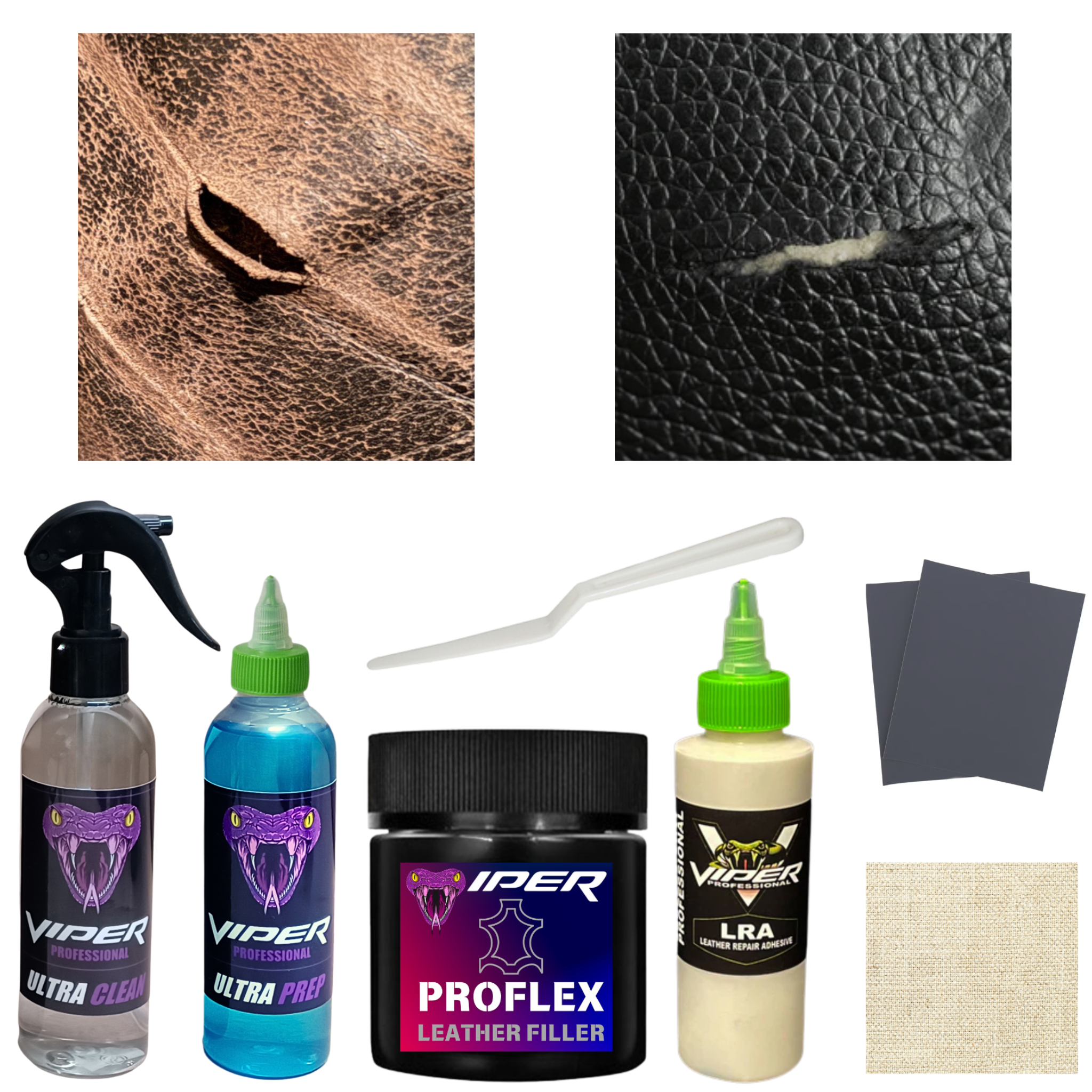 Kit för reparation av hål och revor