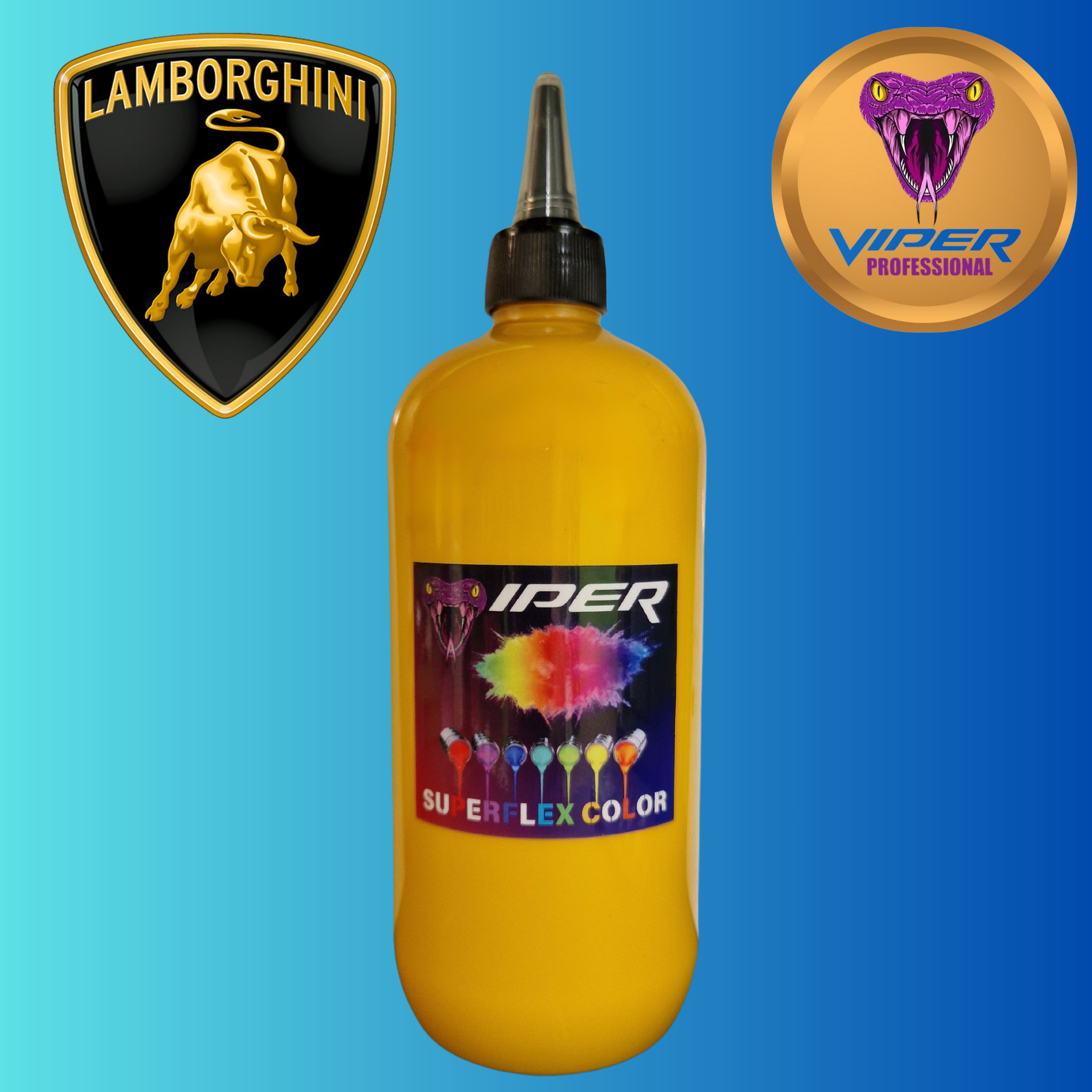 Lamborghini - Läder & Vinylfärg