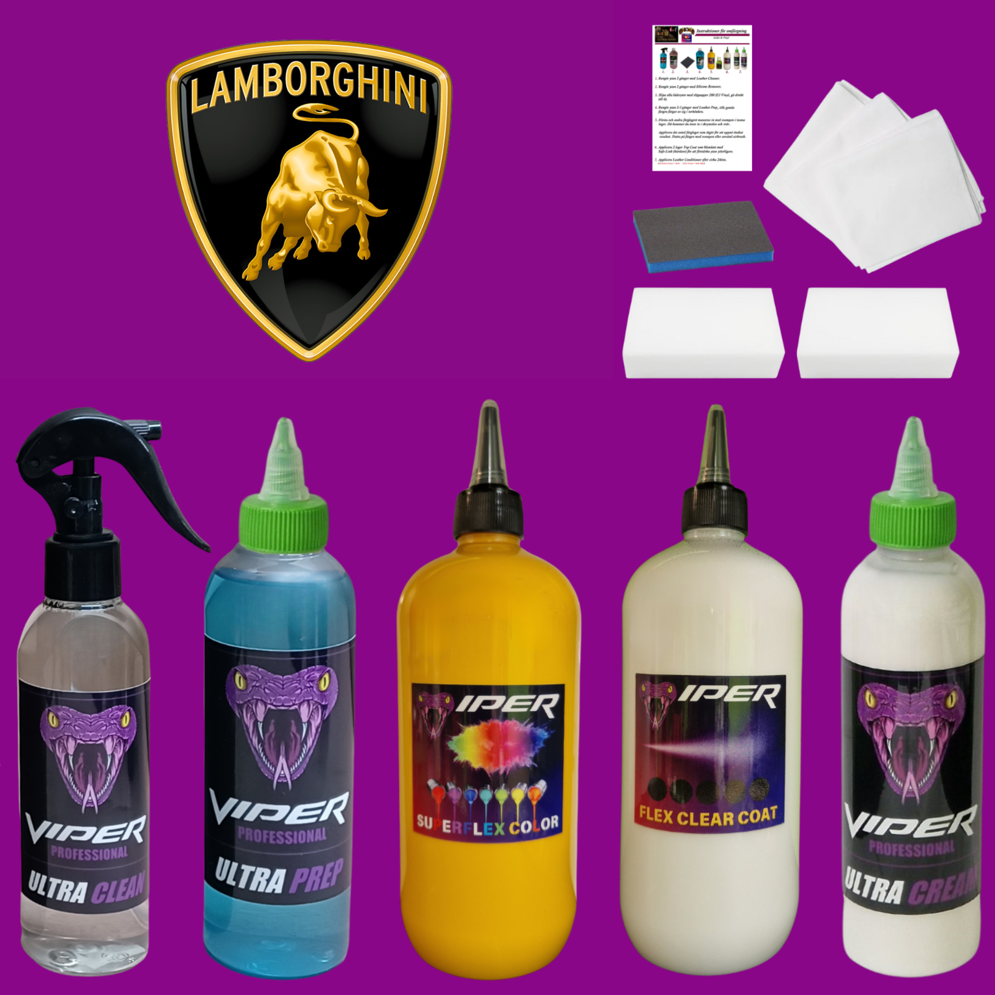 Lamborghini - Infärgningskit