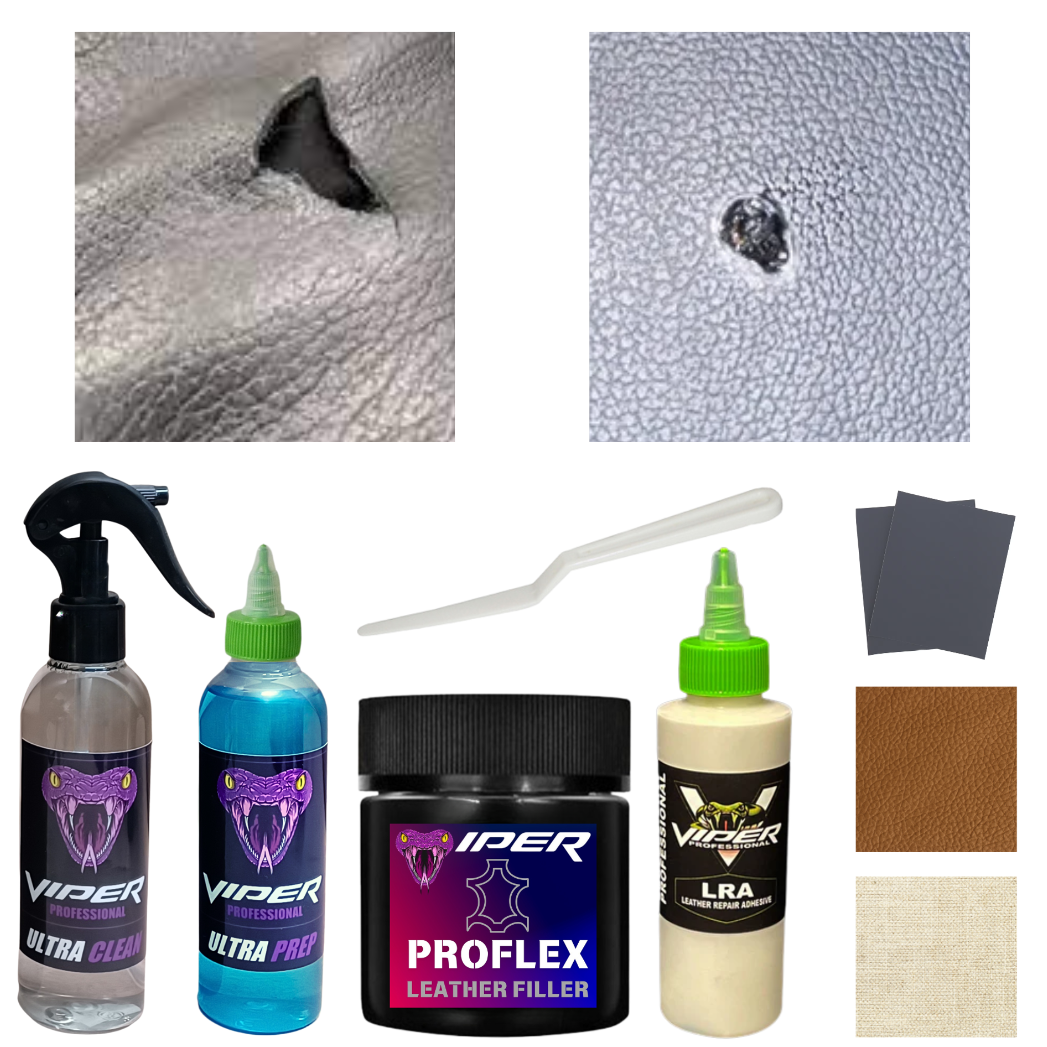 Kit för reparation av större hål