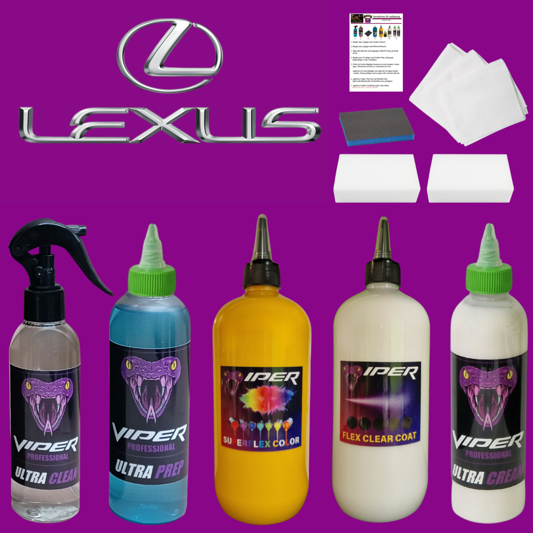 Lexus - Infärgningskit