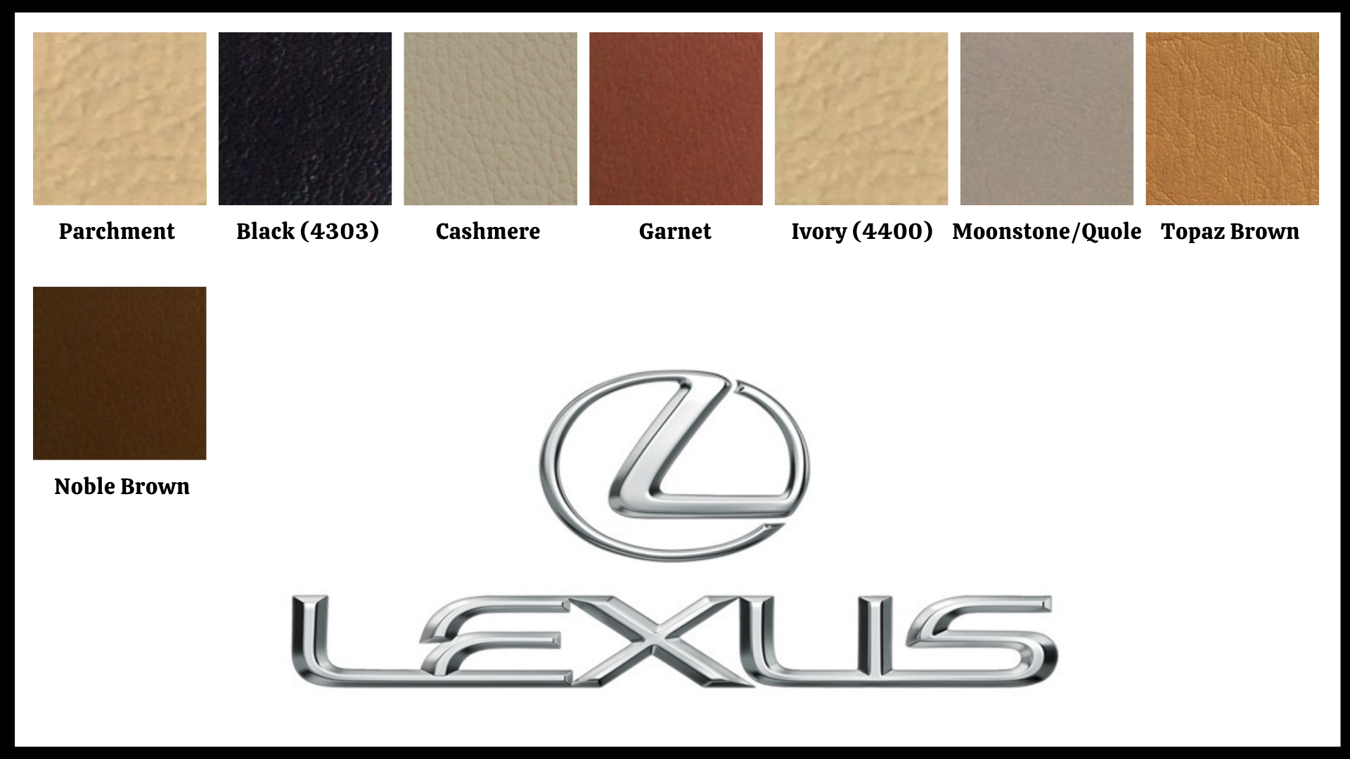 Lexus - Läder & Vinylfärg