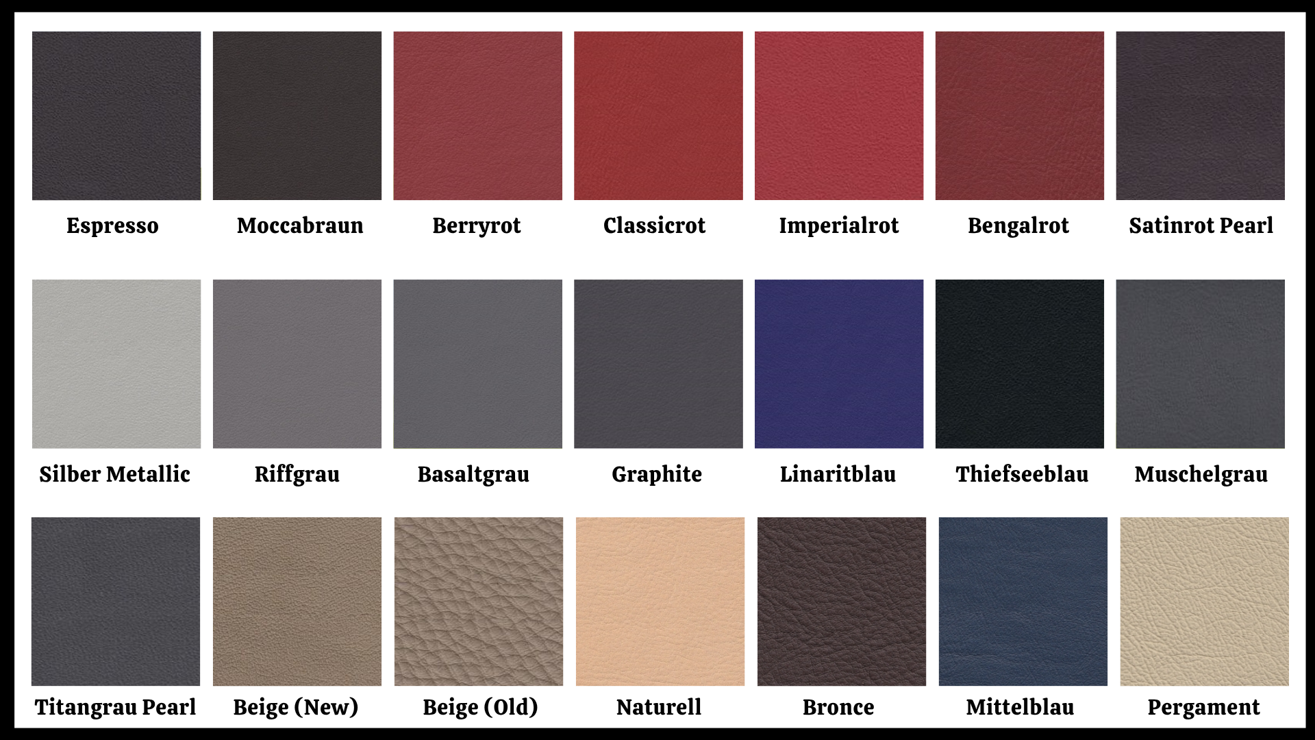 Mercedes - Läder & Vinylfärg