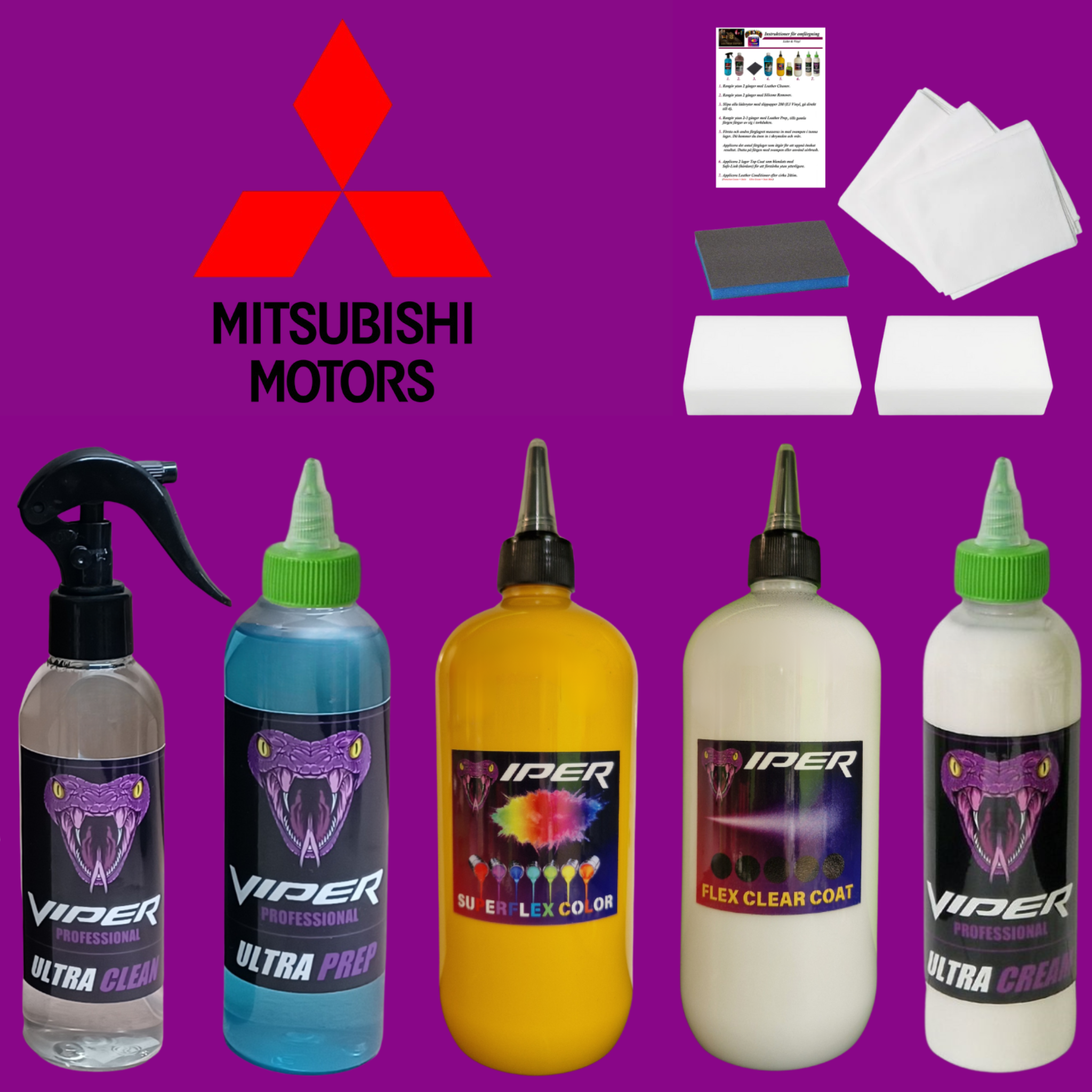 Mitsubishi - Infärgningskit