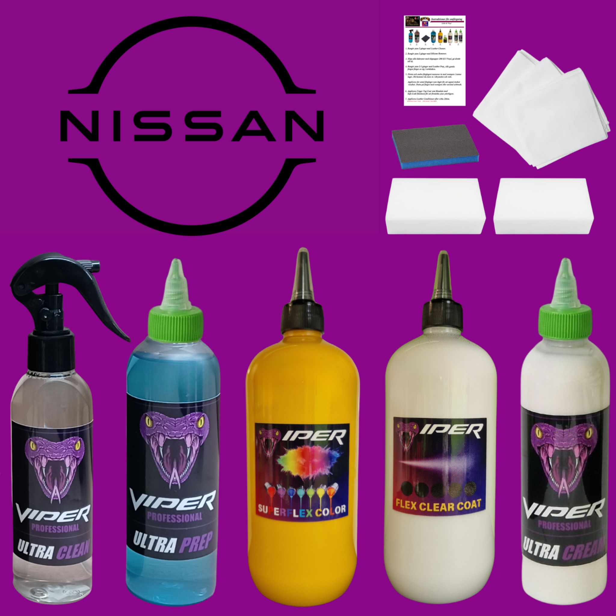 Nissan - Infärgningskit