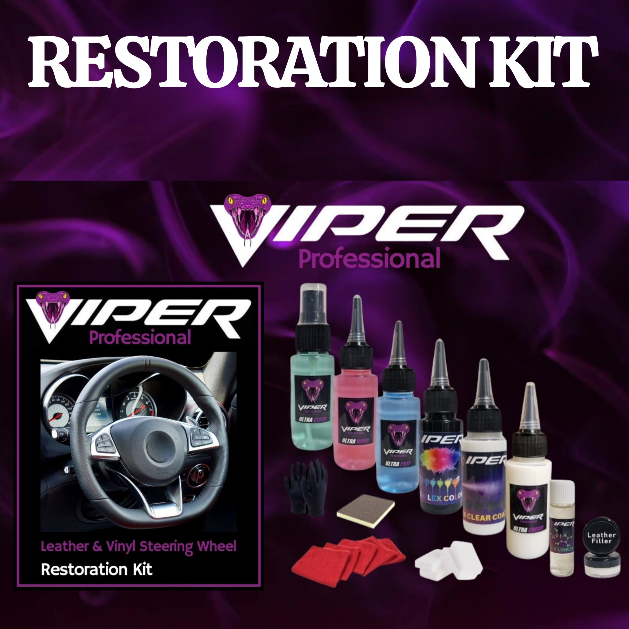 Infärgningskit för Ratt - Restoration