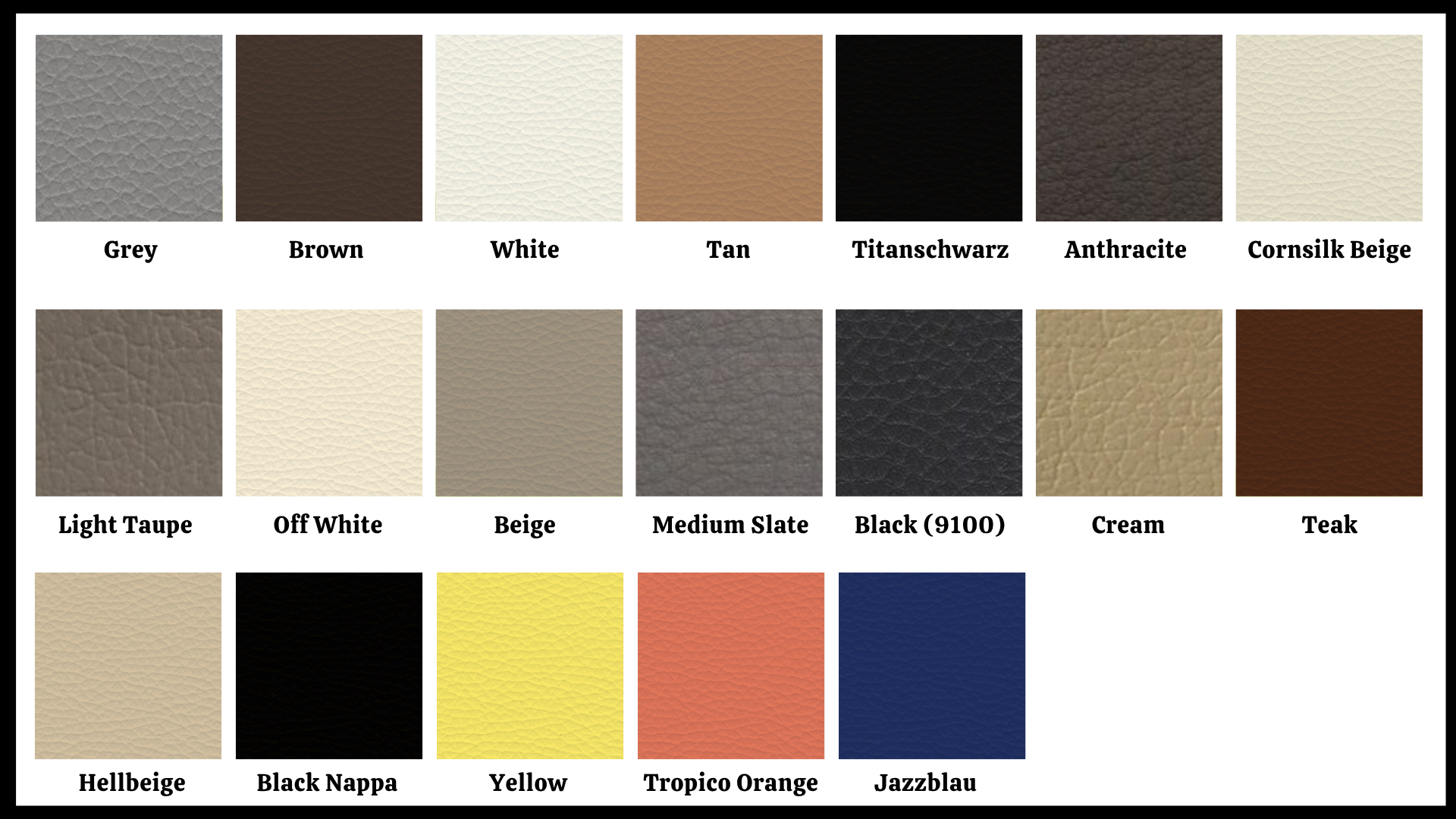 VW - Läder & Vinylfärg