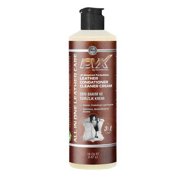 DVX 3 In 1 Leather Condationer Cleaner Cream | Divortex