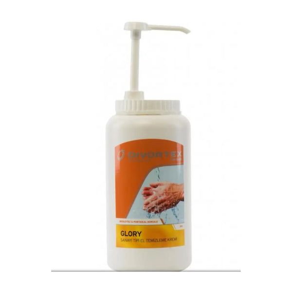 Glory Industrial Hand Cleaning Cream Whit Particule De-Limonen 3L | Divortex