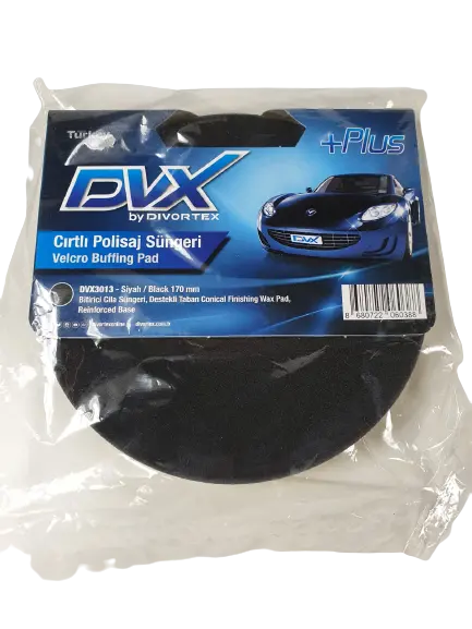 Pad Black velcro  baking170 X 30 Mm divortex