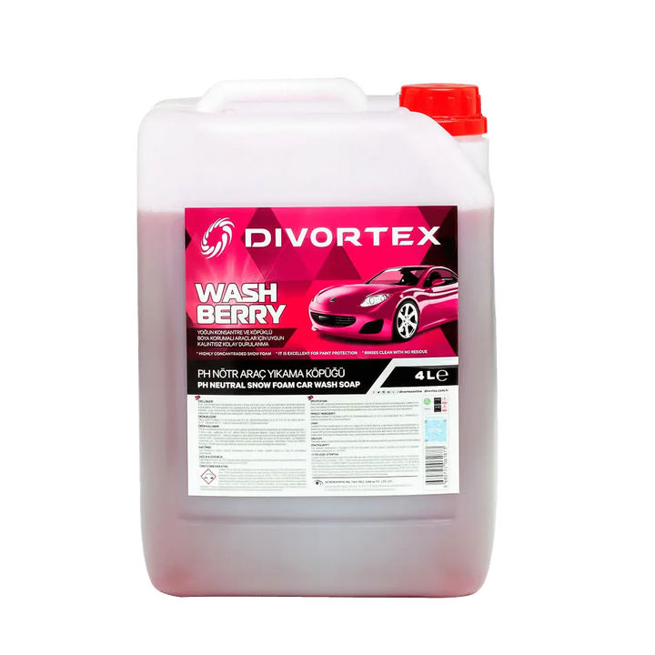 Wash Berry Foam Shampoo | Divortex